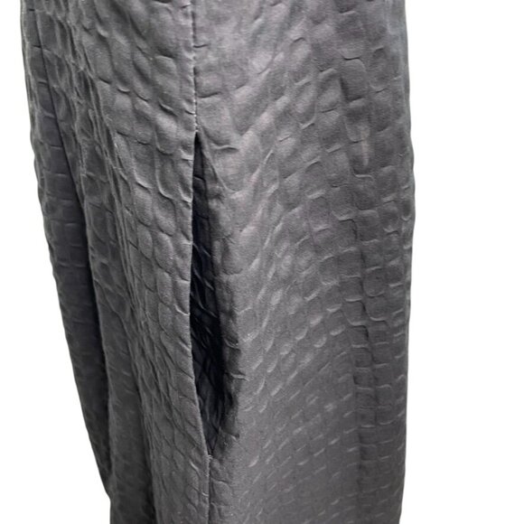 Womens J Crew Gray Textured Sleeveless Midi Dress Size Small c - Picture 6 of 9